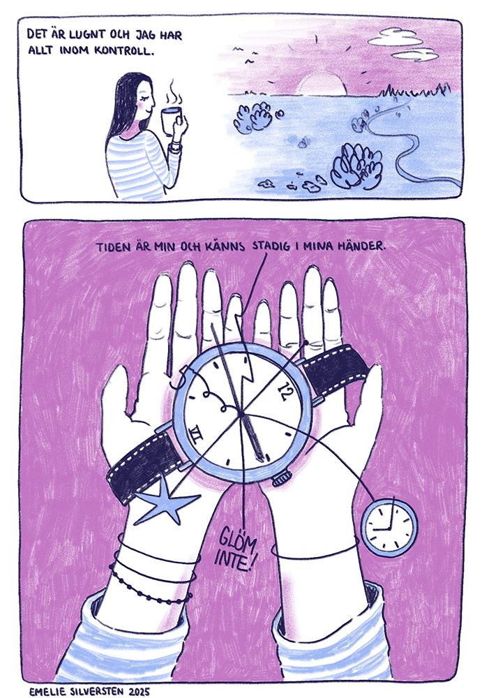 Del ett av min grafisk berättelse “Tiden är min?”